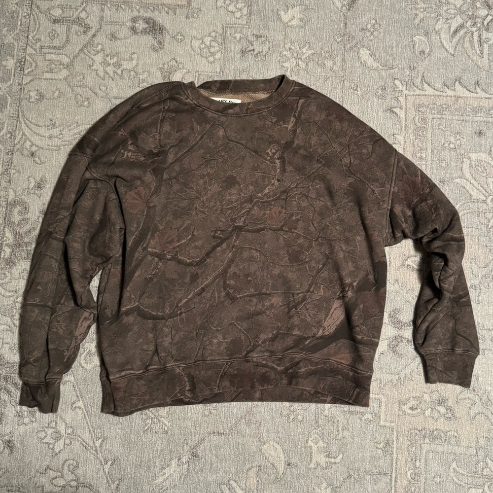 Dairy Boy River Camo Crewneck - No Logo